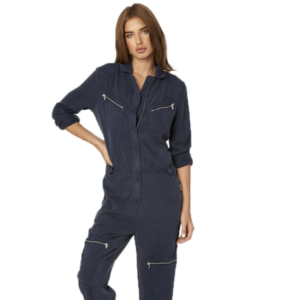 Etienne Marcel Jumpsuit NWT Navy Large
